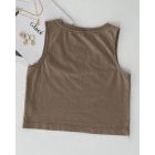 V-Neck Casual Sleeveless Top