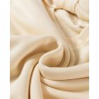 Round Neck Bowknot Decor Hollow Out Sweatshirt