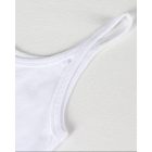 Scoop Neck Spaghetti Strap Ribbed Top Casual Sleeveless Slim Fit Tank