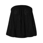 Ruched Bandeau Textured Tank Top