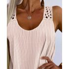 Hollow Out Crochet Lace Tank Top