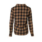 Plaid Pattern Button Down Shirts Long Sleeve Shackets Casual Blouse Top