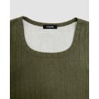 ChicMe Built-in Bra Ribbed Round Neck Tank Top