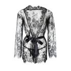 Crochet Lace Tied Detail Robe